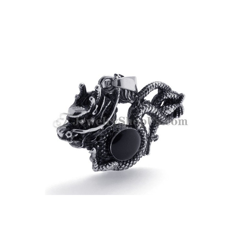 Mode Draak Titanium Hanger Met Zirkoon Mode Draak Titanium Hanger Met Zirkoon
