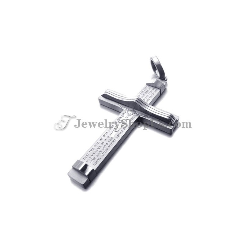 Mode Titanium Zilveren Kruis Hanger Mode Titanium Zilveren Kruis Hanger