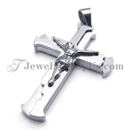 Klassieke Titanium Hanger Met Het Kruis Van Jezus