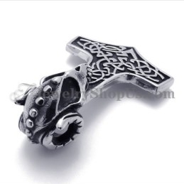 Mode Schedel Met Kruis Titanium Hanger