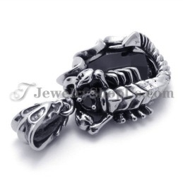 Elegante Zwarte Zirkoon Titanium Hanger