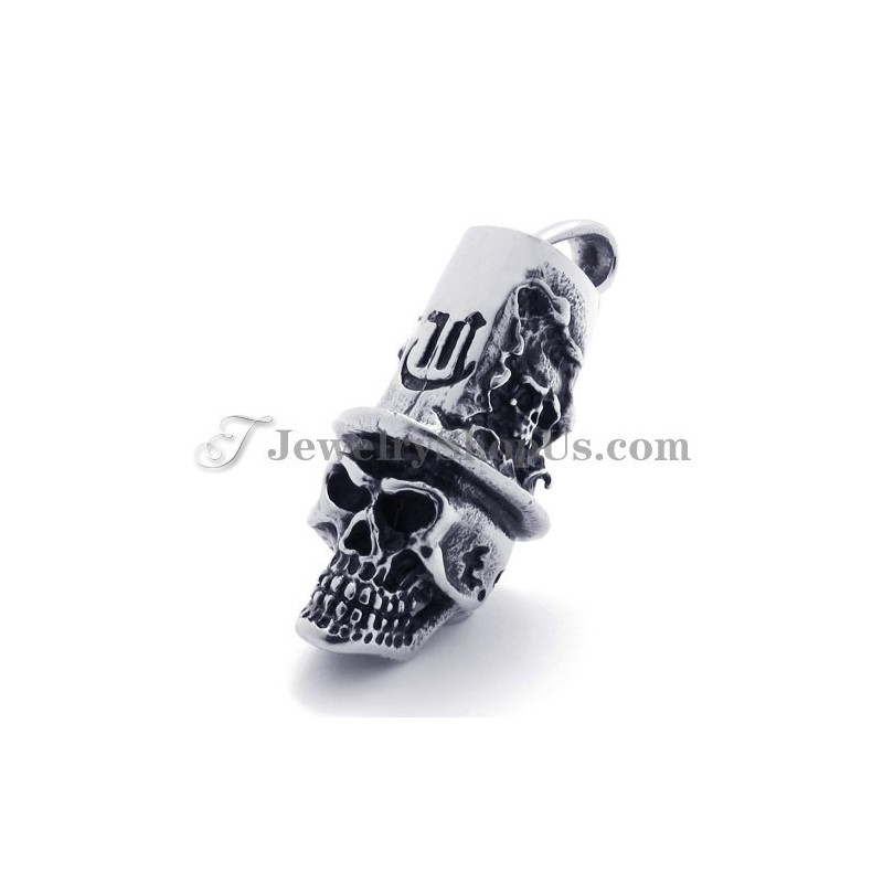 Mode Schedel En Hoed Vorm Titanium Hanger Mode Schedel En Hoed Vorm Titanium Hanger