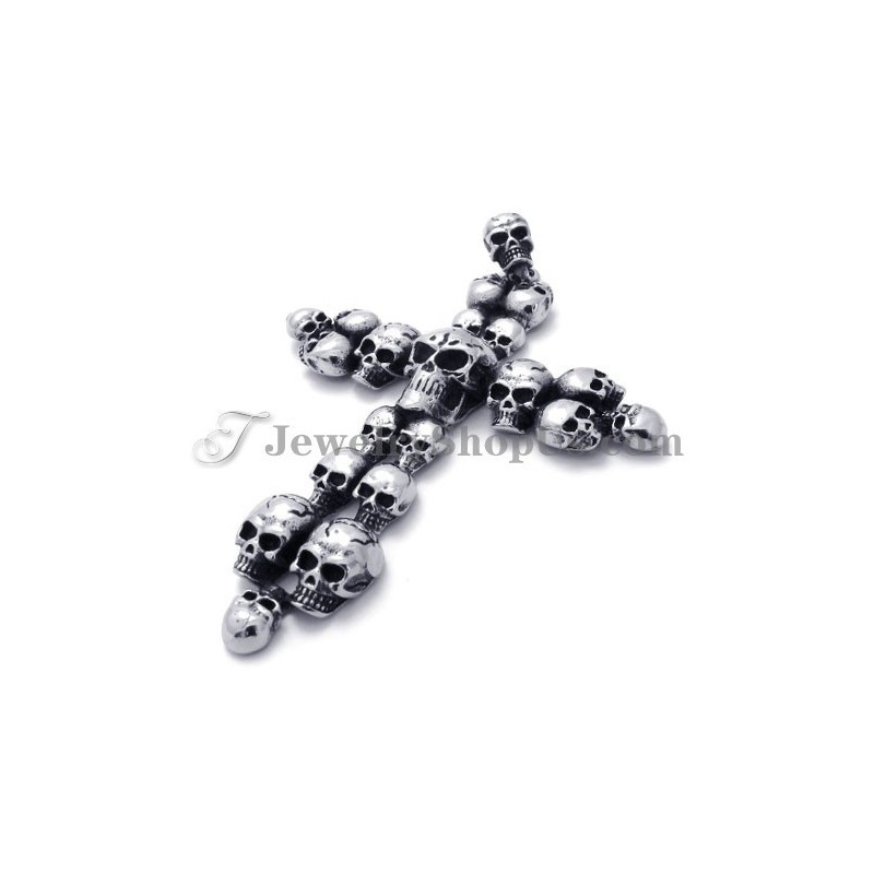 Mode Schedels Kruis Titanium Hanger Mode Schedels Kruis Titanium Hanger