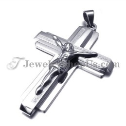 Mode Titanium Kruis Van Jezus Hanger