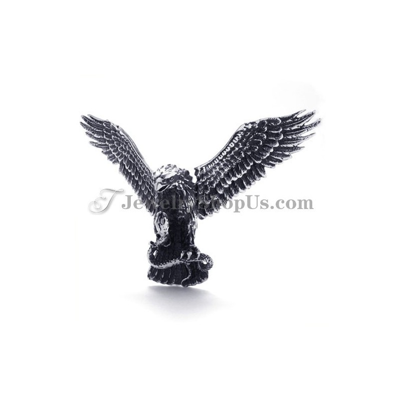 Adelaar En Slang Titanium Hanger Adelaar En Slang Titanium Hanger