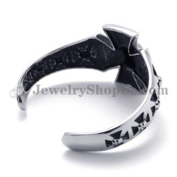 Mode Kruis Titanium Armband