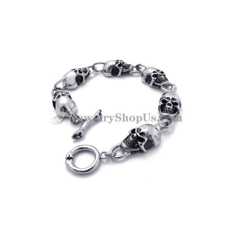 Mode Schedels Titanium Armband Mode Schedels Titanium Armband