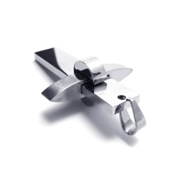 Heren Jongens Zilveren Kruis Hanger Ketting