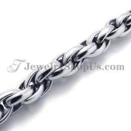 Mode Zilveren Titanium Armband