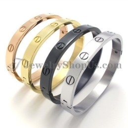 Elegante Zilveren Titanium Armband Voor Vrouwen