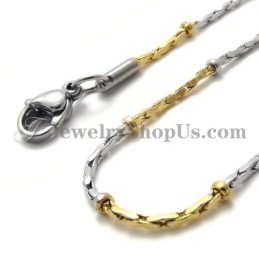 Mode Gouden Titanium Damesketting