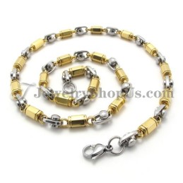 Elegante Titanium Herenketting