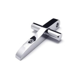 Heren Jongens Zilveren Pure Titanium Ketting Kruis Hanger