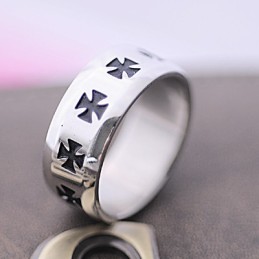 Titanium Ring Voor Heren