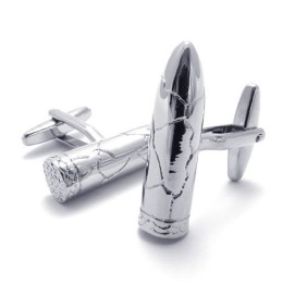 Modern Design, Kleur, Briljantie, Stabiele Kwaliteit Titanium Manchetknopen
