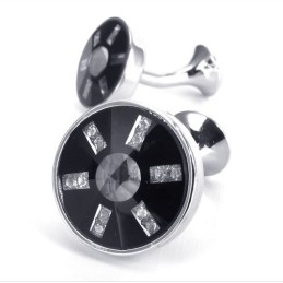 Aantrekkelijk Ontwerp, Delicate Kleuren, Betrouwbare Kwaliteit Titanium Manchetknopen
