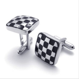 Rationele Constructie Delicate Kleuren Hoge Kwaliteit Titanium Manchetknopen