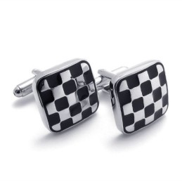 Rationele Constructie Delicate Kleuren Hoge Kwaliteit Titanium Manchetknopen