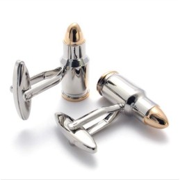 Modern Design, Kleurbriljantie, Uitstekende Kwaliteit Titanium Manchetknopen