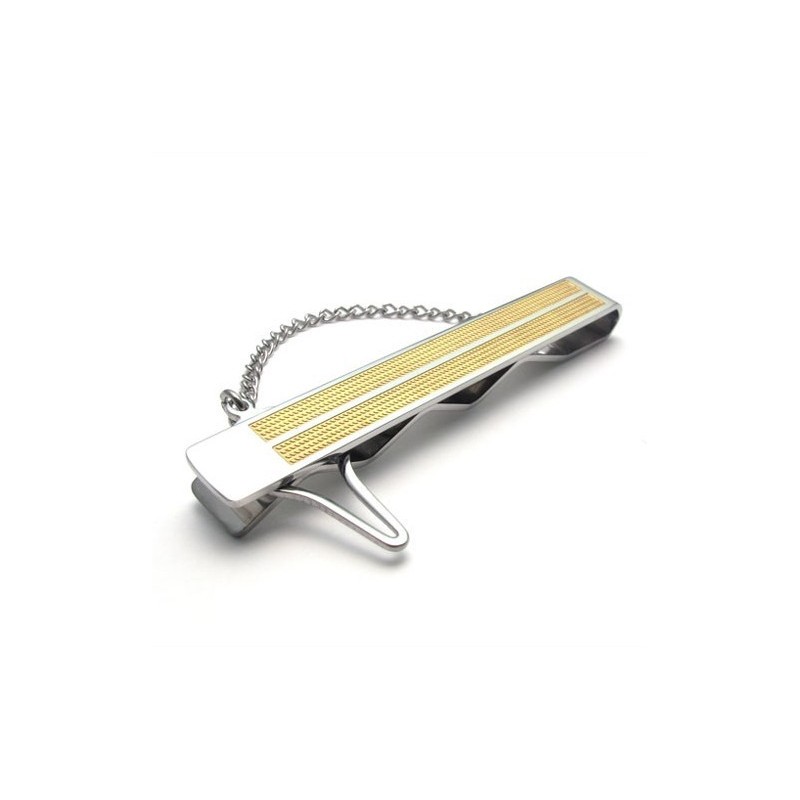 Fijn Bewerkte Kleurbriljantie Superieure Kwaliteit Titanium Stropdasclips