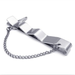 Fijn Bewerkte Kleurbriljantie Superieure Kwaliteit Titanium Stropdasclips