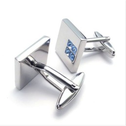 Elegante Vorm, Kleur, Briljantie, Hoogwaardige Titanium Manchetknopen