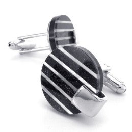 Nieuwste Technologie Delicate Kleuren Hoogwaardige Titanium Manchetknopen