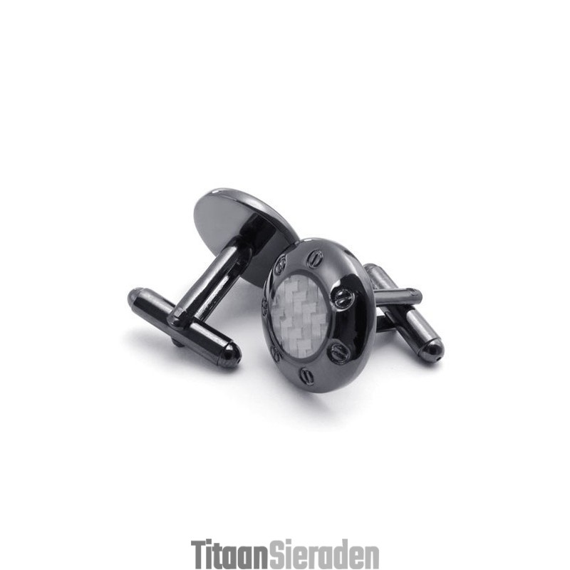 Fijn Bewerkte, Delicate Kleuren, Uitstekende Kwaliteit Titanium Manchetknopen Fijn Bewerkte, Delicate Kleuren, Uitstekende Kwaliteit Titanium Manchetknopen