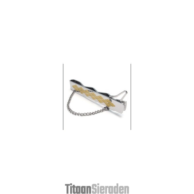 Professioneel Ontwerp, Kleurbriljantie, Hoogwaardige Titanium Stropdasclips