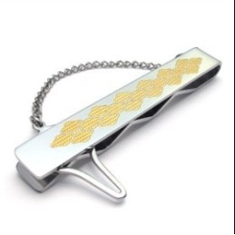 Professioneel Ontwerp, Kleurbriljantie, Hoogwaardige Titanium Stropdasclips