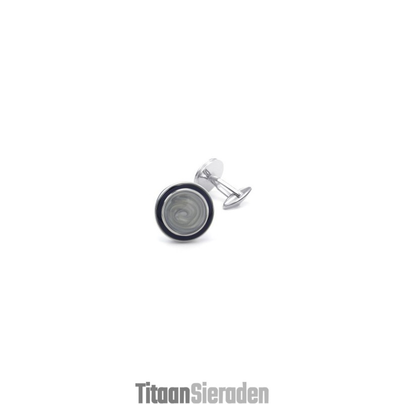 Deft Design Delicate Kleuren Hoge Kwaliteit Titanium Manchetknopen