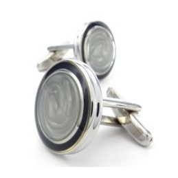 Deft Design Delicate Kleuren Hoge Kwaliteit Titanium Manchetknopen