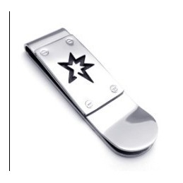 Aantrekkelijk Ontwerp, Kleur, Briljantie, Superieure Kwaliteit, Titanium Geldclips