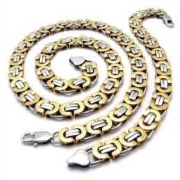 Nieuwste Technologie Kleurbriljantie Superieure Kwaliteit Titanium Sieradenset Inclusief Ketting, Armband