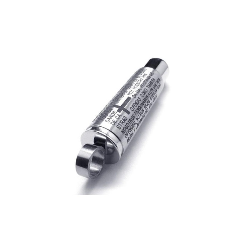 Heren Kruisketting Van Puur Titanium Met Kogelhanger (Nieuw) Heren Kruisketting Van Puur Titanium Met Kogelhanger (Nieuw)