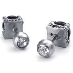 Elegante Vorm, Delicate Kleuren, Uitstekende Kwaliteit Titanium Oorbellen