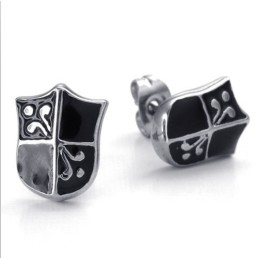 Modern Design, Delicate Kleuren, Stabiele Kwaliteit Titanium Oorbellen