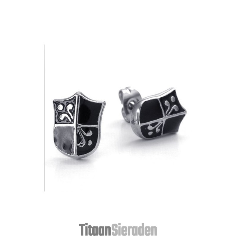 Modern Design, Delicate Kleuren, Stabiele Kwaliteit Titanium Oorbellen