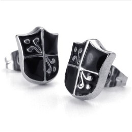 Modern Design, Delicate Kleuren, Stabiele Kwaliteit Titanium Oorbellen