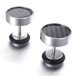 Fijn Bewerkte Delicate Kleuren Stabiele Kwaliteit Titanium Oorbellen