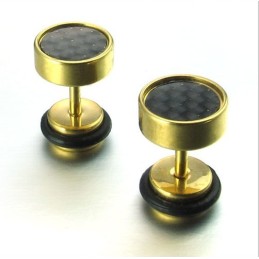 Modern Design, Kleur, Briljantie, Stabiele Kwaliteit Titanium Oorbellen