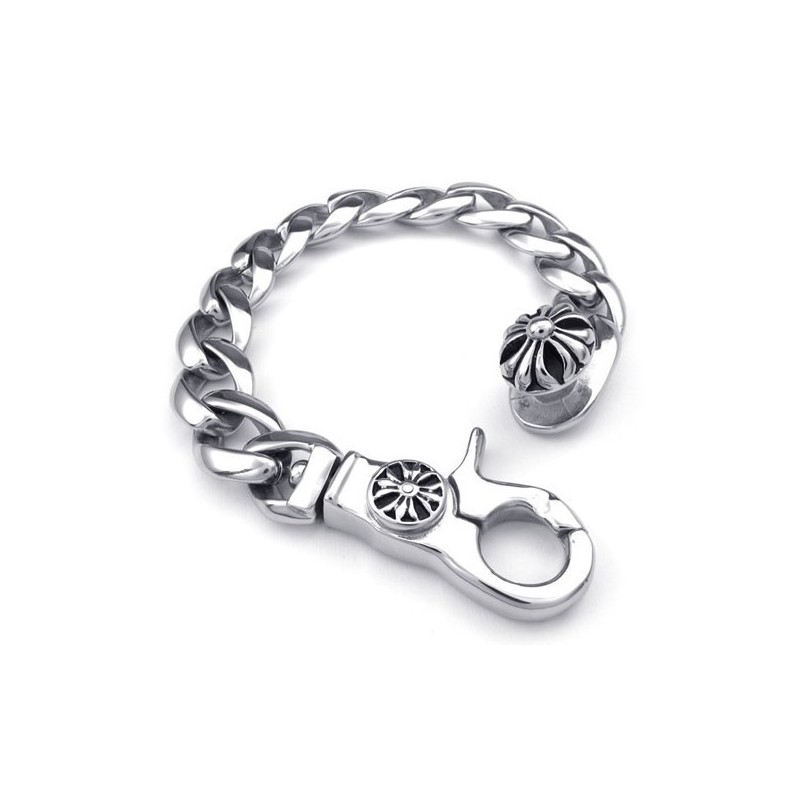 Fijn Bewerkte Kleurbriljantie Uitstekende Kwaliteit Roestvrijstalen Armband