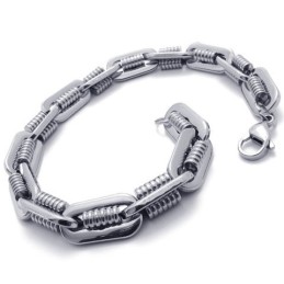 Fijn Bewerkte Kleurbriljantie Betrouwbare Kwaliteit Titanium Armband