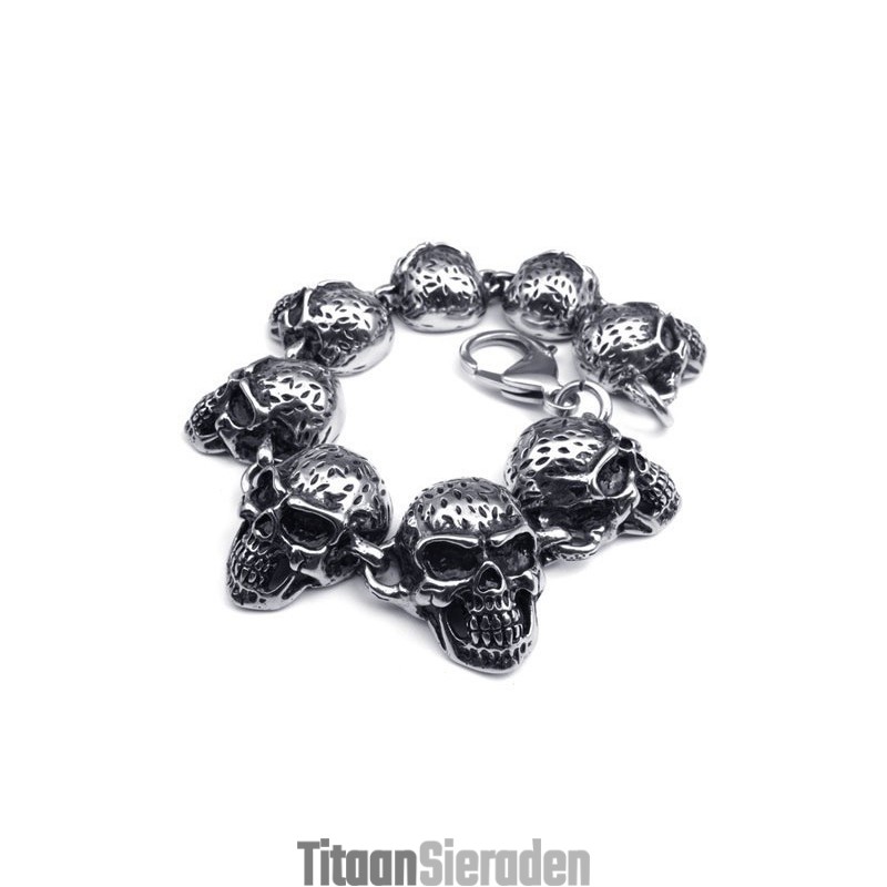 Modern Design, Delicate Kleuren, Hoogwaardige Titanium Armband