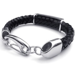 Behendig Ontwerp, Delicate Kleuren, Betrouwbare Kwaliteit Titanium Leren Armband