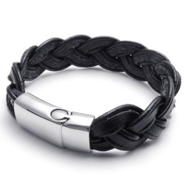 Behendig Ontwerp, Delicate Kleuren, Betrouwbare Kwaliteit Titanium Leren Armband