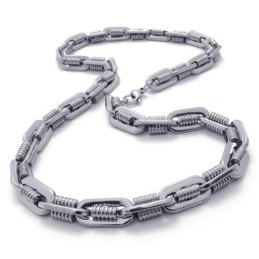 Professioneel Ontwerp, Kleurbriljantie, Superieure Kwaliteit Titanium Ketting