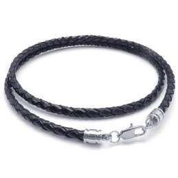 Deft Design Delicate Kleuren Wereldwijd Bekende Titanium Leren Ketting