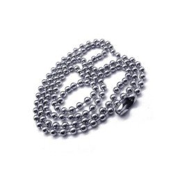 Gouden En Zilveren Hangerketting Met Ringen Van Puur Titanium