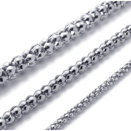 Modieuze Patronen, Kleurbriljantie, Uitstekende Kwaliteit Titanium Ketting
